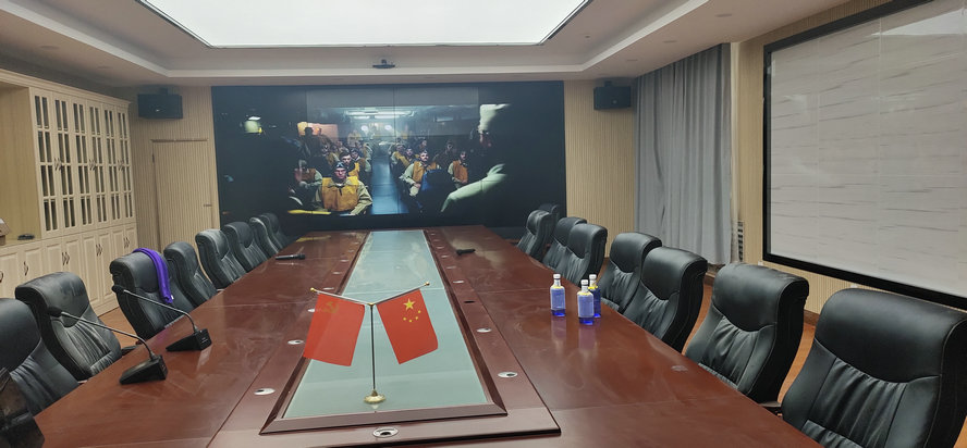 西藏55寸3.5mm3X3会议室拼接屏